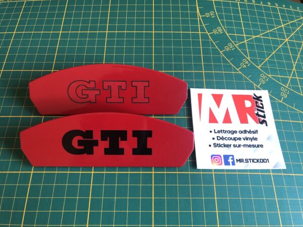 Sticker GTI frein (Lot de 2) – Image 3