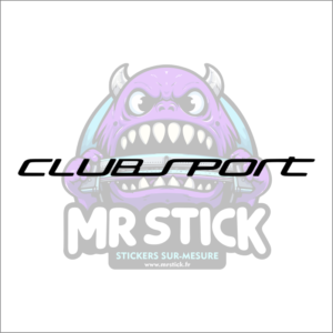 Sticker CLUBSPORT