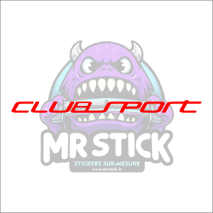 Sticker CLUBSPORT