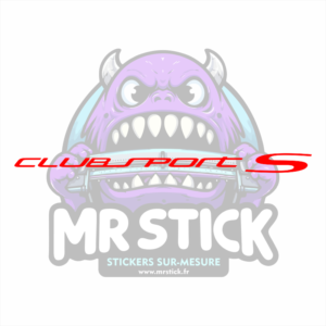 Sticker CLUBSPORT S