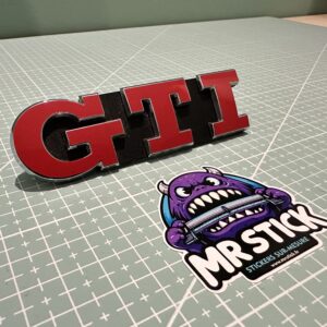 Sticker logo GTI Golf 7