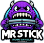 Logo MRSTICK 2024 avec contour gris